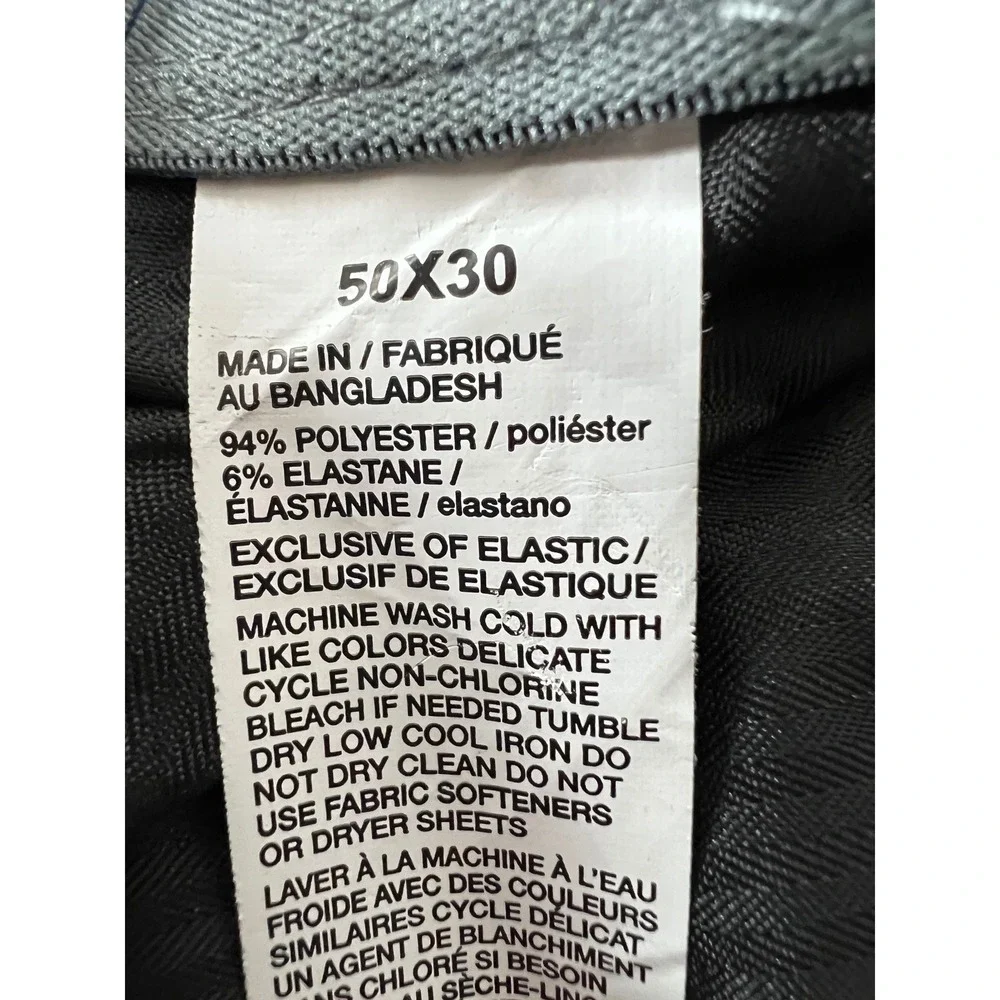 Ben Hogan Golf Pants Mens 50x30 Blue NWT Performance Stretch Moisture Wicking